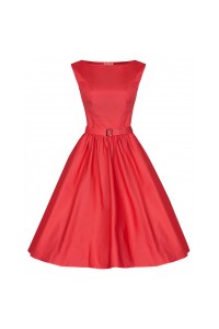 Šaty Lindy Bop vintage červené