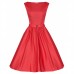 Šaty Lindy Bop vintage červené