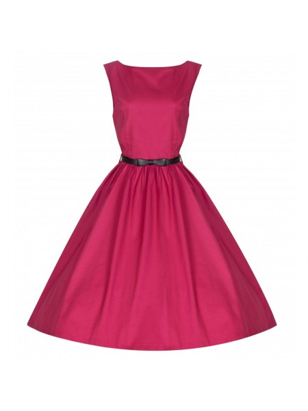 Šaty Lindy Bop vintage sangria