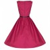 Šaty Lindy Bop vintage sangria