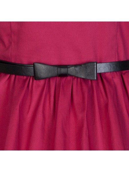 Šaty Lindy Bop vintage sangria